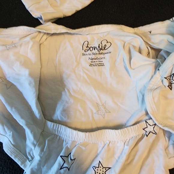 Bonsie Baby Bag Set Stars Newborn - Picture 3 of 4